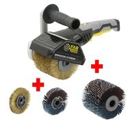 FARTOOLS REX120C Renovateur Exterieur + Brosses Precision Bois Metal Decapage