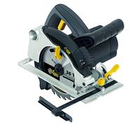 Fartools Scie circulaire 1200W Ø185mm 36T, inclinable à 45°, 5000tr/min, coupe maxi 63mm/90° - 42,5mm/45°