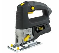 Fartools Scie Sauteuse 570W pendulaire 3 positions, base inclinable 45°, vitesse variable 800-2800cp/min, changement de lame rapide