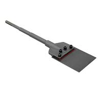 Fartools Spatule de décollement carrelage et colle en acier, emmanchement SDS MAX, largeur 150mm
