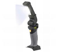 Fartools XF-LIGHT Lumière de travail sans fil 18V 3W/100Lm, tête 180° et inclinable 7 positions, crochet d'attache. Vendue sans batterie