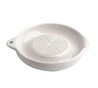 Faruxue Râpe avancée en céramique, plaque de râpe en porcelaine pour ail, gingembre, oignon et légumes