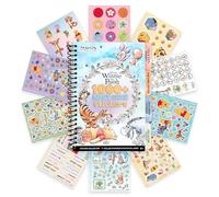 Fashion Angels Disney Winnie l'ourson Livre de collection de plus de 1 000 autocollants à onglets, comprend des autocollants holographiques, vinyle et alphabet avec Winnie l'ourson, Porcinet, Tigrou