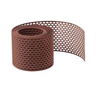 Fassadenprofile Grille anti-oiseaux 5 m x 180 mm rouge - Grille d’égout en PVC & bande de ventilation contre les oiseaux - durable, résistante aux intempéries, pose facile & idéale contre les pigeons