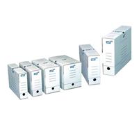 1200 Boites D'Archivage Fast D15 Manuel Blanc/Bleu Sur Palette