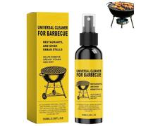 Fast-Acting Heavy-Duty Grill Degreaser Spray,2026 Nettoyant Barbecue Spray Degraissant Barbecue,Degraissant Cuisine,Nettoyant Multi Surface,Adapté à La Hotte Cuisine Et Insert Cheminée Vitre (1PC)