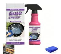 Fast Acting Heavy Duty Spray dégraissant pour barbecue, nettoyant universel pour cuisine, nettoyant pour four, élimination des taches et dégraissage (B, 1 pièce)