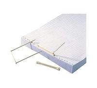 FAST Boite de 100 Relieurs d'archives Listing capacité 90 mm Beige