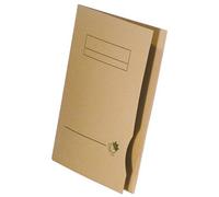 Oxford Sous-dossier 2 rabats kraft 24 x 32 cm 180 g 200 feuilles beige naturel - Paquet de 50