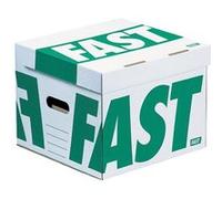 Fast - Container Archives 28x35x35 Carton Blanc - Lot De 4 G