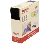 FASTECH® B50-SKL02999910 Bande auto-agrippante hotmelt à coller partie velours (L x l) 10000 mm x 50 mm noir 10 m