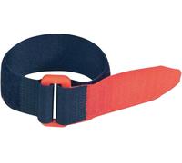 FASTECH® F101-25-300-5 Bande auto-agrippante avec boucle partie velours et partie agrippante (L x l) 300 mm x 25 mm noir, rouge 5 pc(s)