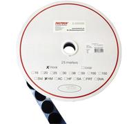 FASTECH® Pastille ronde auto-agrippante hotmelt à coller partie crochets (Ø) 20 mm noir 5 m