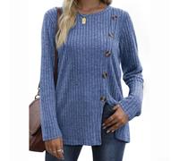 Fastigeaty Chemise de travail à manches longues en polyester pour femme | Option de conception personnalisée, taille S-XL, polyester respirant, bureau pour le service, plusieurs couleurs