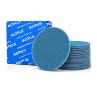 FASTPLUS 25 Disque Abrasif 115mm G180 Ponçage Rapide et peu Poussiéreux | Disques Abrasifs en Maille Céramique Bleue de 115 mm,Résistant à l'Encrassement et Adapté au Ponçage de Diverses Surfaces