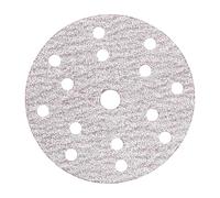FASTPLUS Disques Abrasifs 150mm 15 Trous G600 Oxyde d’Aluminium Céramique | 50PCS Disques Abrasifs 150mm Marron Auto-agrippant Papier à Poncer Pour Ponceuse Excentrique Bois Métal