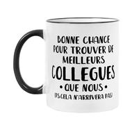 Fatbaby Mug Idée Cadeau Départ Original Collègue De Travail - Tasse Homme, retraite Collègue Femme, Chef, Stagiaire, Départ Retraite, Merci, Remerciement - Humour, Drôle, Rigolo