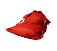 Fatboy Buggle-up Outdoor Pouf XXL - Bean Bag - 185 x 137 cm - Rouge | Fauteuil Jardin Modulable 1 ou 2 Places, Pouf Geant Exterieur Facile à Nettoyer, Fauteuil de Lecture en Olefin