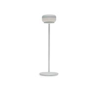 Fatboy Cheerio LED Lampe de Table - Exterieur & Interieur - 26 cm - Gris | Lampe de Chevet Sans Fil Variable, Lampadaire LED Rechargeable (8-99h), 2200K Lumiere Livre, IP55 Luminaire