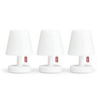 Fatboy® Edison the Mini | Petite lampe de table blanche | Mini ampoules LED rechargeables | Ensemble de lampes de table pour intérieur et extérieur