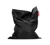 Fatboy Original Pouf XXL - Pouf Geant - Fauteuil Salon Confortable Robuste et Durable pour l'Intérieur - Fauteuil de Lecture en Nylon Confortable et Rechargeable - 180 x 140 cm - Noir