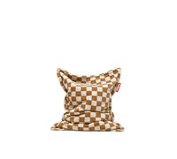 Fatboy Original Slim Teddy Pouf Échecs Crème Amande