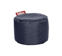 Fatboy Point Original Tabouret - 35 x 50 x 35 cm - Bleu | Tabouret Bas Rond en Nylon pour l'Intérieur - Pouffe Rembourré Polyvalent Idéal comme Pouf Coiffeuse ou Repose Pied Canape