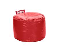 Fatboy Point Original Tabouret - 35 x 50 x 35 cm - Rouge | Tabouret Bas Rond en Nylon pour l'Intérieur - Pouffe Rembourré Polyvalent Idéal comme Pouf Coiffeuse ou Repose Pied Canape