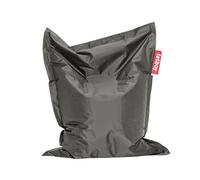 Fatboy® The Original Junior | Pouf pour Chambre ado/Enfants Bean Bag/Coussin/Armchair d'intérieur | Gris foncé | 130 x 100 cm