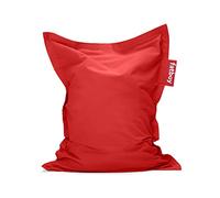 Fatboy® The Original Junior Stonewashed Pouf pour Chambre ado/Enfants Bean Bag/Coussin/Fauteuil d'intérieur | Rouge | 130 x 100 cm