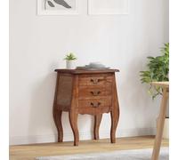 Faucqir Coffre de rangement en bois d'acajou massif 48 x 35 x 64 cm avec grand espace de rangement, coffre de siège et boîte à couvercle pour salon, chambre à coucher, couloir et chambre d'enfant