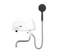Fauhapyway 3500 W électrique pour chauffe-eau instantané, contrôle de la température constante, chauffage rapide, séparation de l'électricité, design compact