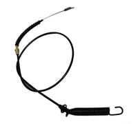 Fauhapyway 946-04173E Câble d'engagement de pont pour tracteur à gazon 142 cm Fil d'acier avec coude en Z et extrémité à ressort Modèles compatibles