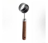Fauhapyway Cuillère Mesure 15cm pour Poudre et Cuillère Mesure 15cm pour | Capacité 15ml exacte, dosage précis, bois de noyer durable, idéal espresso, facile à nettoyer
