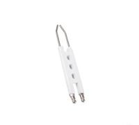 Fauhapyway Électrode d'aiguille d'allumage à double broche de type H pour brûleur à huile usée, ABS efficace + pièce de rechange (C)