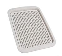 Fauhapyway Grand Égouttoir Vaisselle pour Assiettes et Verres | 2 niveaux optimisés, drainage rapide, anti-dérapant, 41x27.5cm, moderne