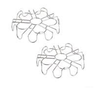 Fauhapyway Grille Vapeur Acier 304 Support Casserole 16.5cm Grille Vapeur(2PCS)