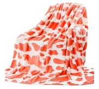 Fauhapyway Jeté de canapé chaud en flanelle avec un design attrayant (C | Look attrayant à motifs, améliore la décoration de la maison, sensation confortable, utilisation de canapé, chaise et lit