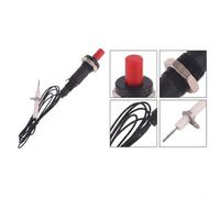 Fauhapyway Kit d'allumage Piézo pour Gril et Four, Poussoir | Plastic Construction, Fits Gas Grills Stoves Heaters, Easy Push-button Ignition, Simple DIY Installation