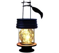 Fauhapyway Lampe Pendante LED, Chaud, Jardin Fauhapyway Lampe | ABS & PE Weatherproof, 6-10h Runtime, Auto On/off Light Sensor, Hanging Or Ground Stake Install