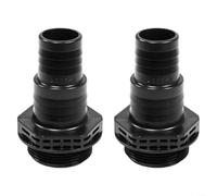 Fauhapyway Lot de 2 adaptateurs de raccord de tuyau pour pompe de circulation SPS25 SPS50 SPS75 SPS100 32/38 mm
