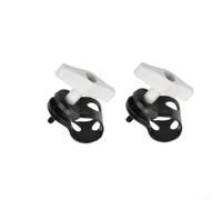 Fauhapyway Lot de 2 Pinces Métal pour Débroussailleuse pour ridgid Lot de | Diamètre tube 27-32mm, montage facile, matériau métal robuste, noir, compatible Ridgid