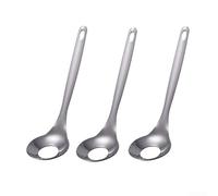 Fauhapyway Pelle à boulettes de viande en acier inoxydable 22 cm | Moule arrondi, forme de sphère parfaite, bœuf, porc, poulet, trou à dégagement rapide, acier durable