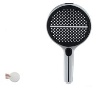 Fauhapyway Pommeau Douche ABS Électroplaqué Anti-Rayures Pommeau Douche(Electroplating)