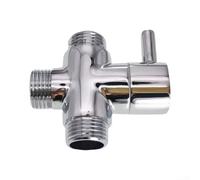 Fauhapyway Vanne de dérivation de douche en laiton 6,4 cm | Poignée à levier ergonomique, lisse pour interrupteur à bascule, contrôle manuel, opération facile, pour une construction