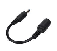 FAUOSWUK Adaptateur 7,4 X 5,0 Mm Femelle vers 4,5 X 3,0 Mm Mâle, Ligne de Conversion Durable pour Adaptateur d'alimentation /, Noir, 15 Cm/5,9 Pouces