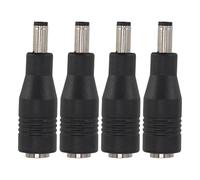 FAUOSWUK Adaptateur d'alimentation Mâle Portable DC 6.0x4.4 à 5.5x2.1mm pour Ordinateurs Portables ABS Léger 4 Pièces