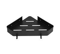 FAUOSWUK Étagère de Salle de Bain Triangulaire, Organisateur Mural Durable pour Articles de Toilette, Conception en Aluminium de Haute qualité, 1 unité pour Hôtels