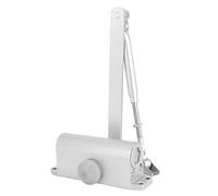 FAUOSWUK Ferme-porte Hydraulique de Haute qualité, Réglable et Résistant à la Corrosion, Parfait pour une Utilisation au Bureau et à la Maison, en Fonte D'aluminium et en Acier laminé à Froid
