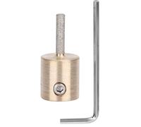 FAUOSWUK Mèche en Carbure pour le Meulage du Verre, Grain Standard trempé | Convient aux Meuleuses Intérieures, à la Céramique de Pierre de Façonnage, à Liant Carbure Longue Durée, au Corps en Métal